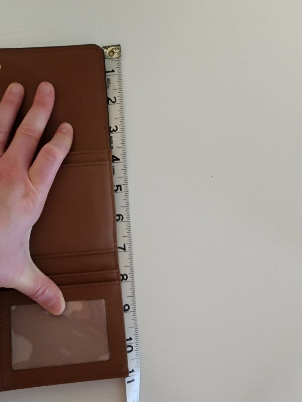 Michael Kors Tri- Fold Brown Wallet - Picture 11 of 11